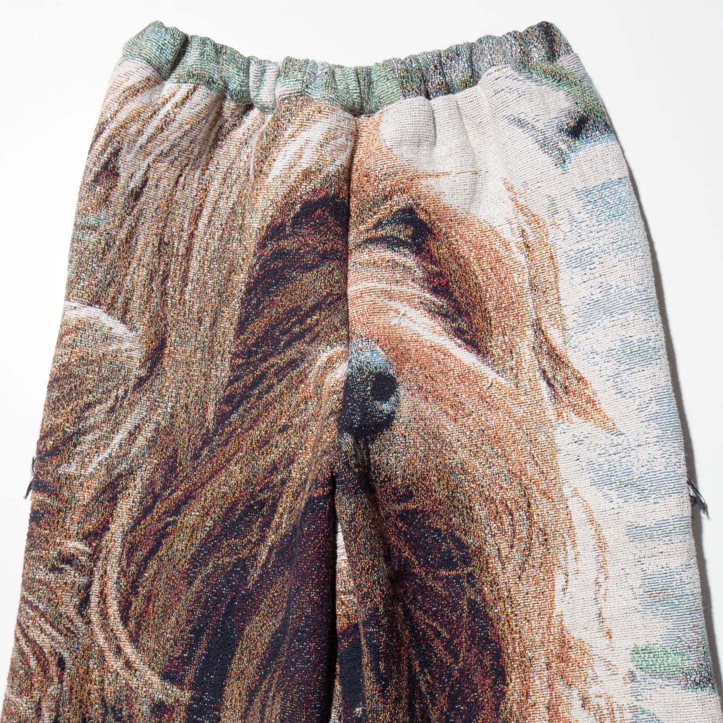 Remake rug wide trousers