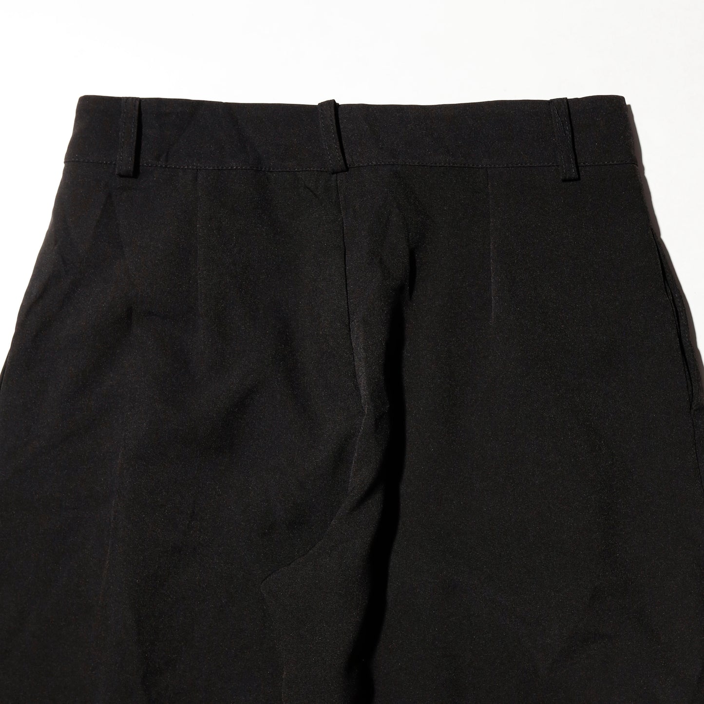 vintage pleats tucked wide slacks