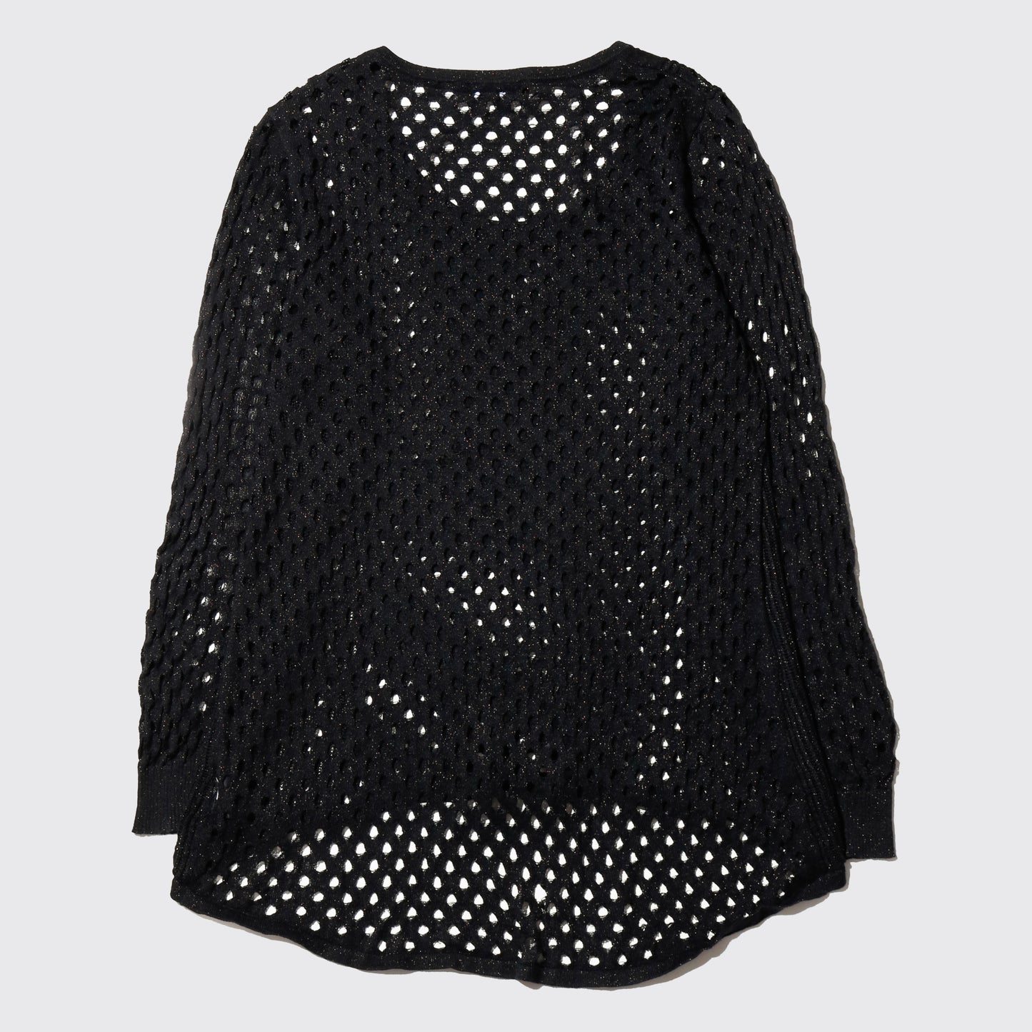 vintage hole lame pullover