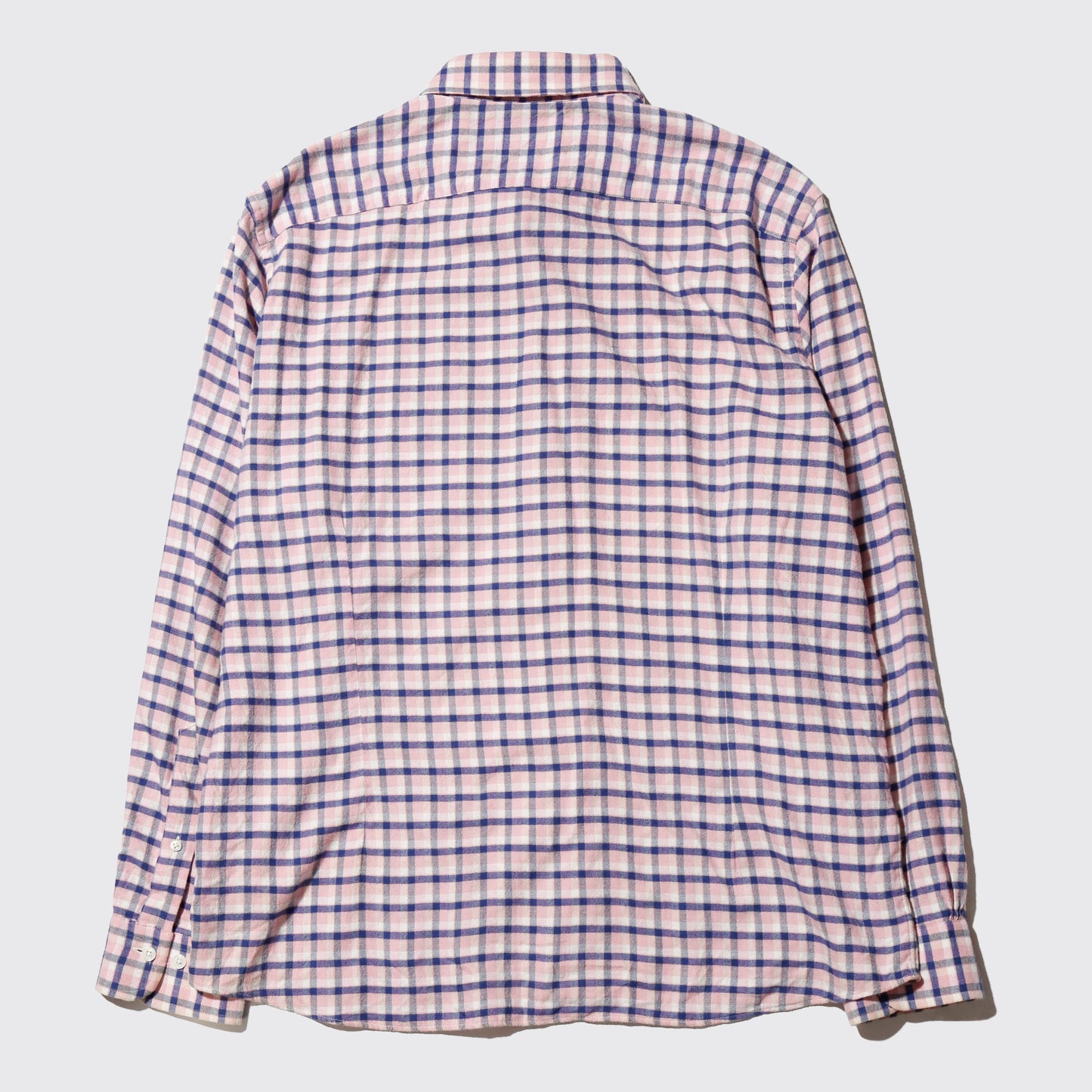 vintage brooks brothers loose pink check shirt