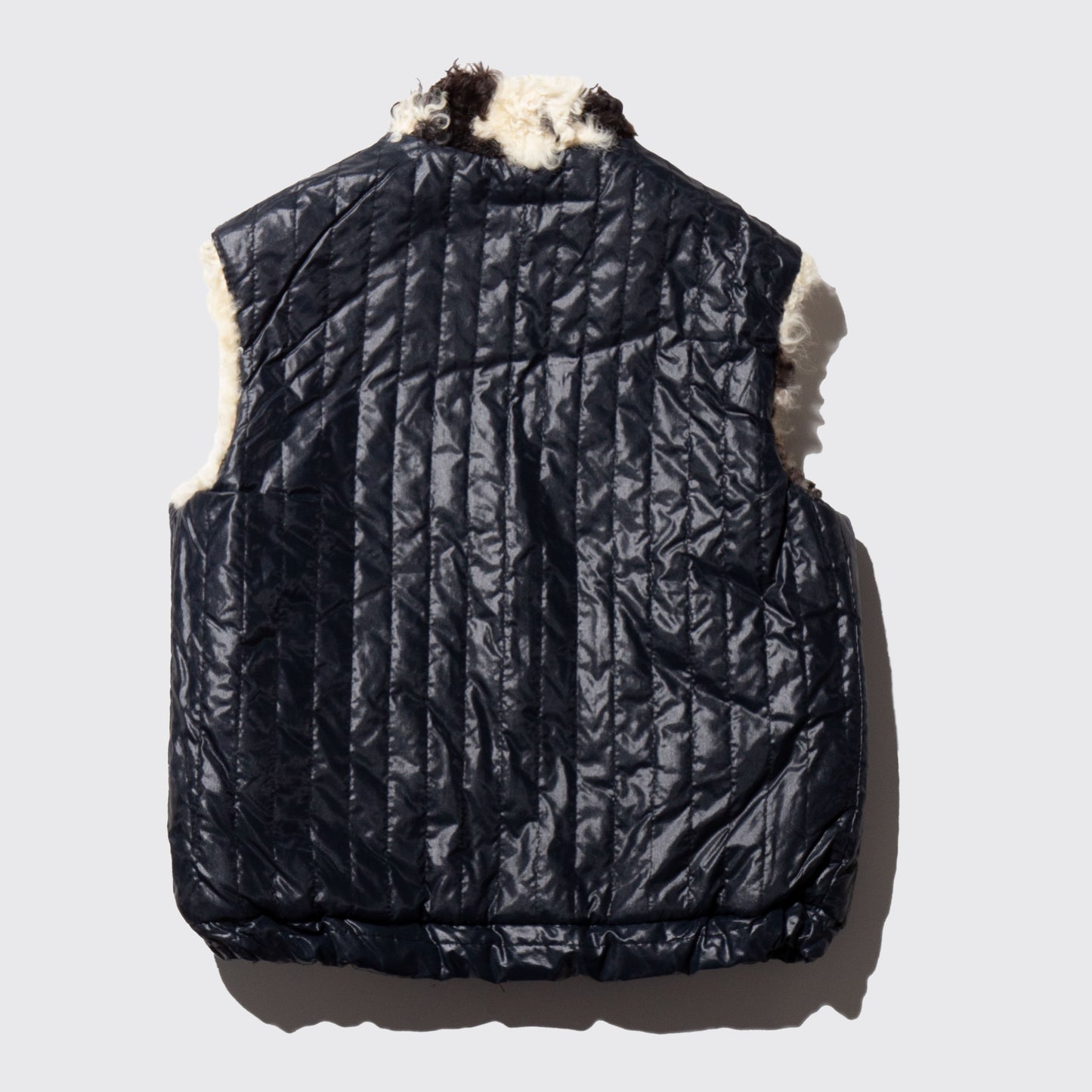 vintage reversible fur vest
