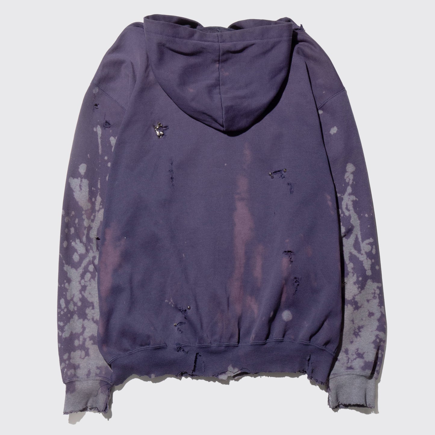 *one-off studs broken hoodie