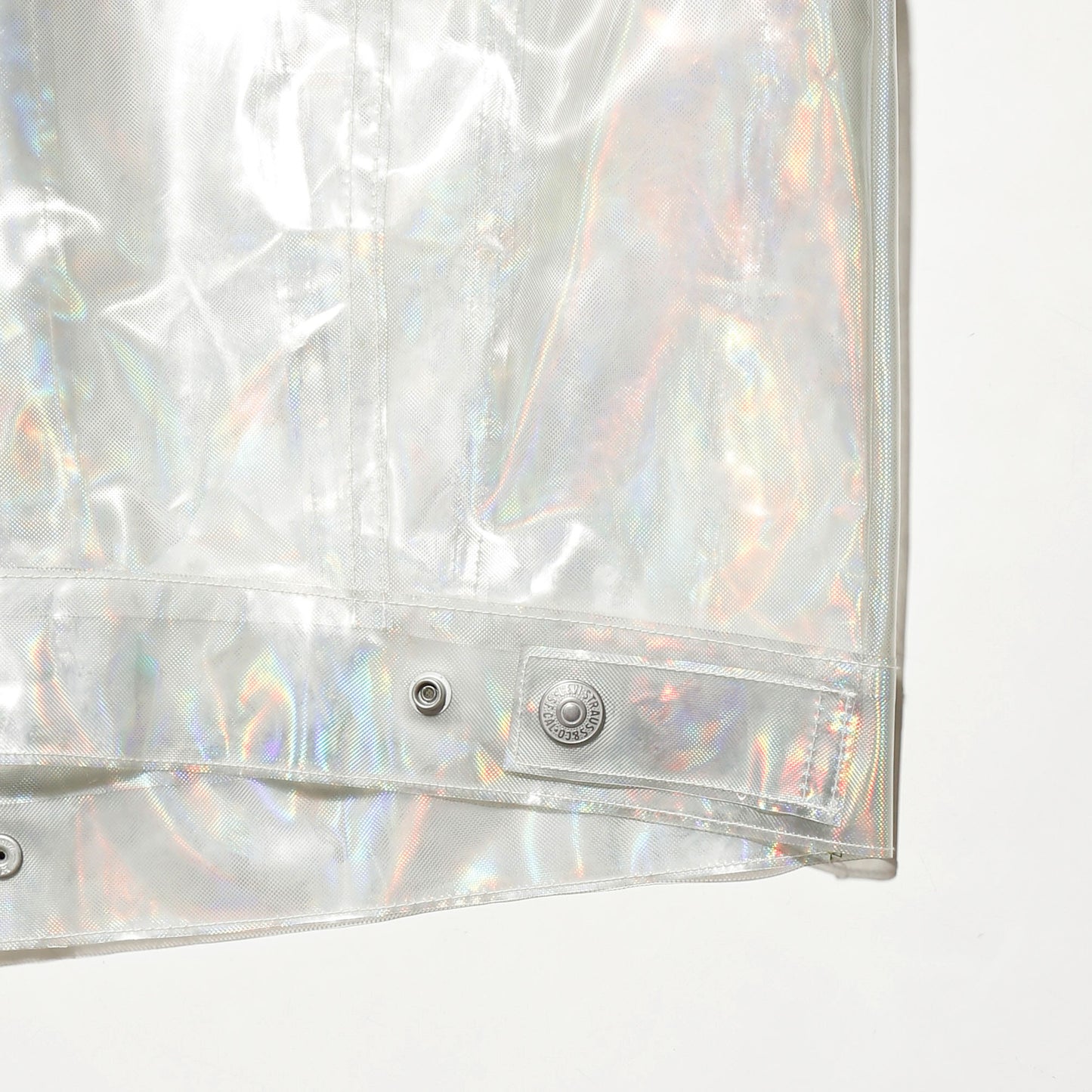 vintage levi's transparent trucker jacket