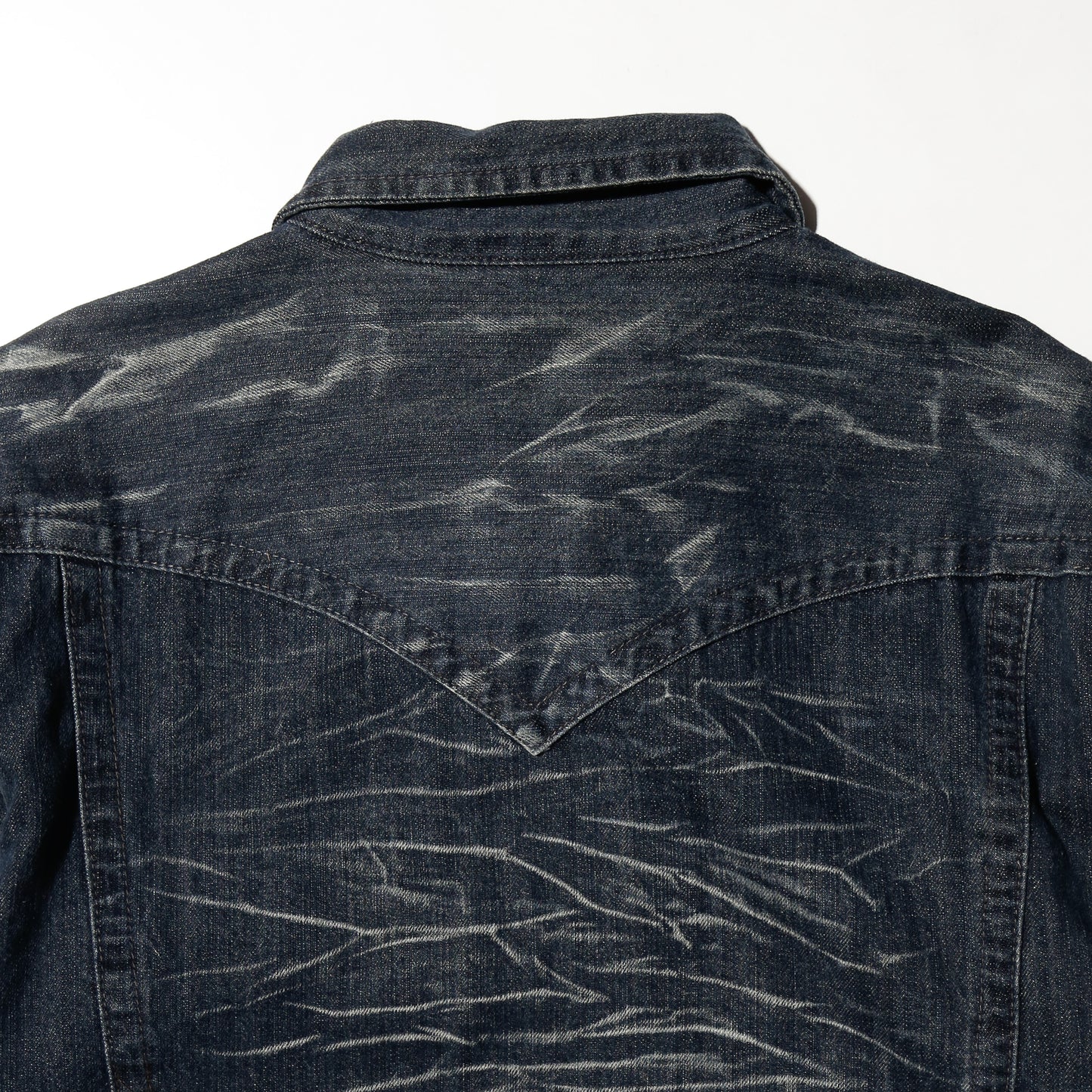 *one-off unbalance trucker jacket