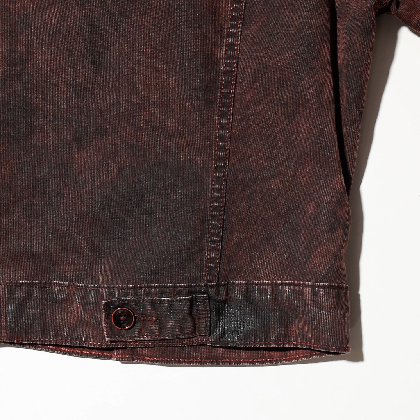 *one-off acid unbalance trucker jacket