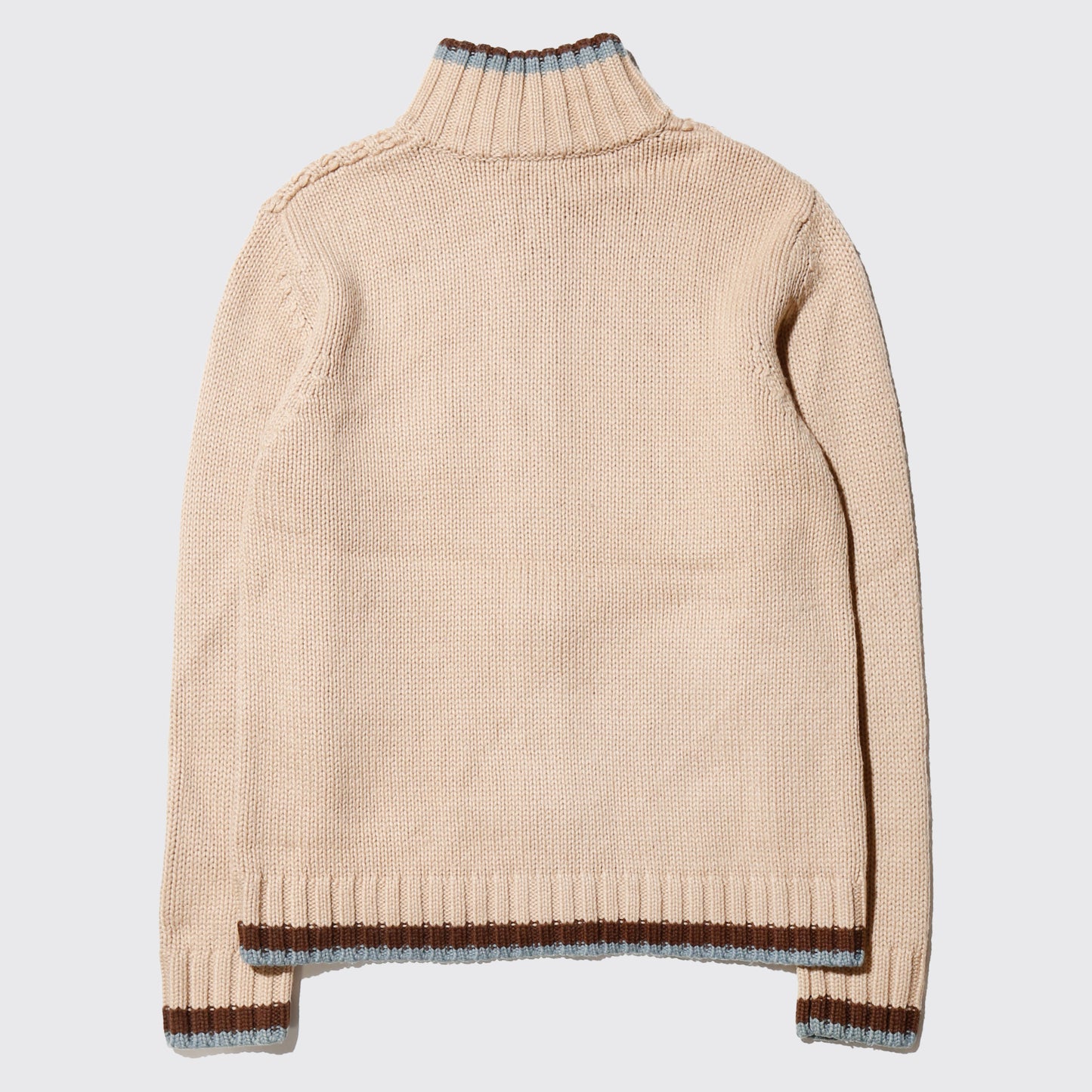 vintage custom ribbed knit jacket