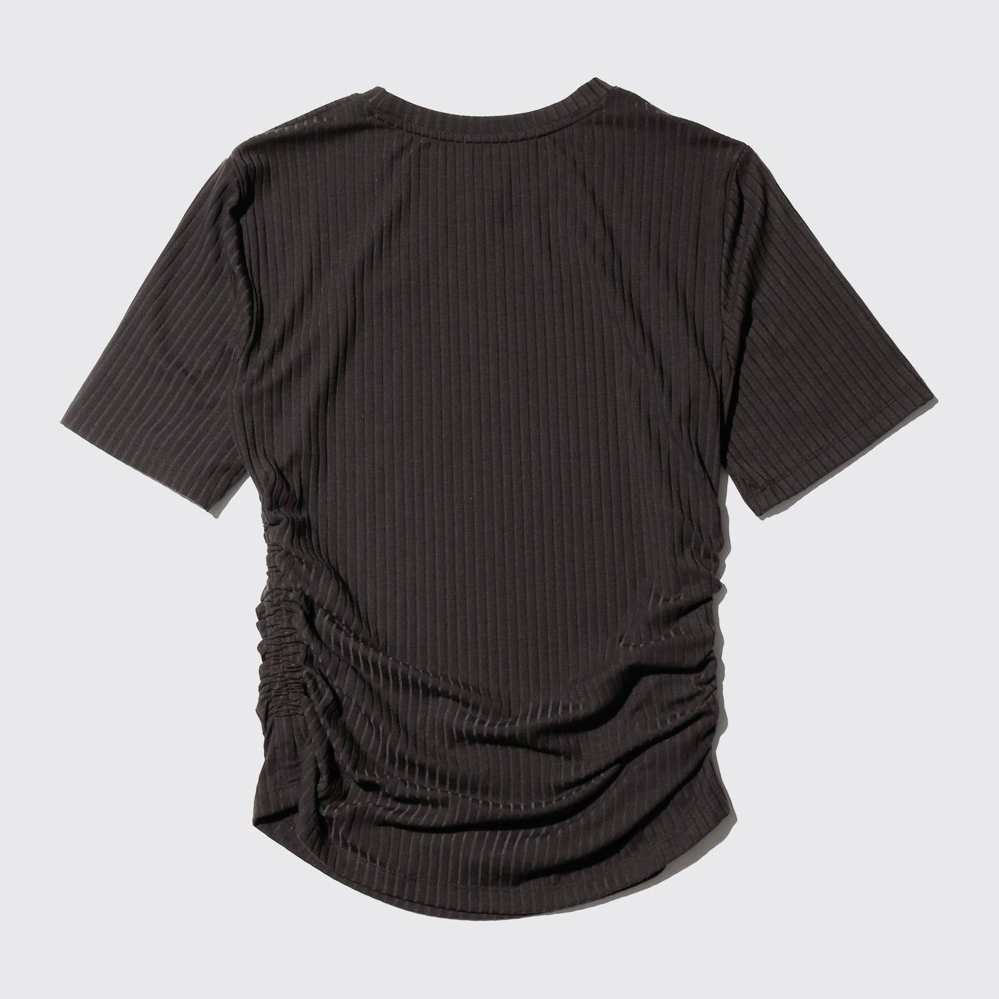 calvin klein side shirring pleats cut sew