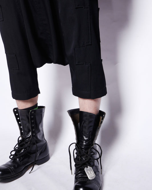Comme des Garçons Homme Plus 11ss-"Multiple personalities"sarouel cropped trousers