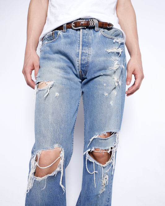 *one-off 80's levi's 501 crush jeans