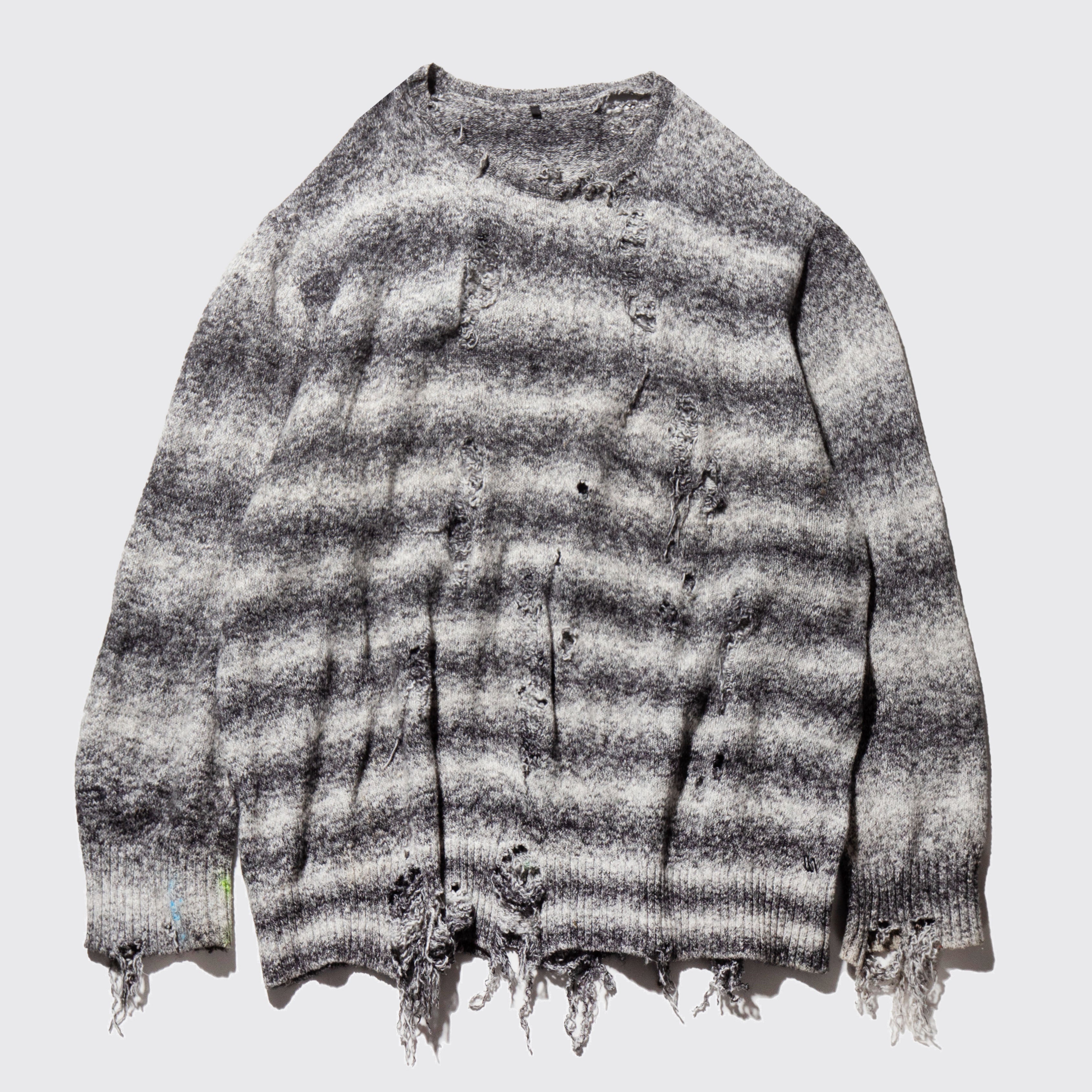 一番人気物 noill Hole vintage broken loose knit sweater メンズ