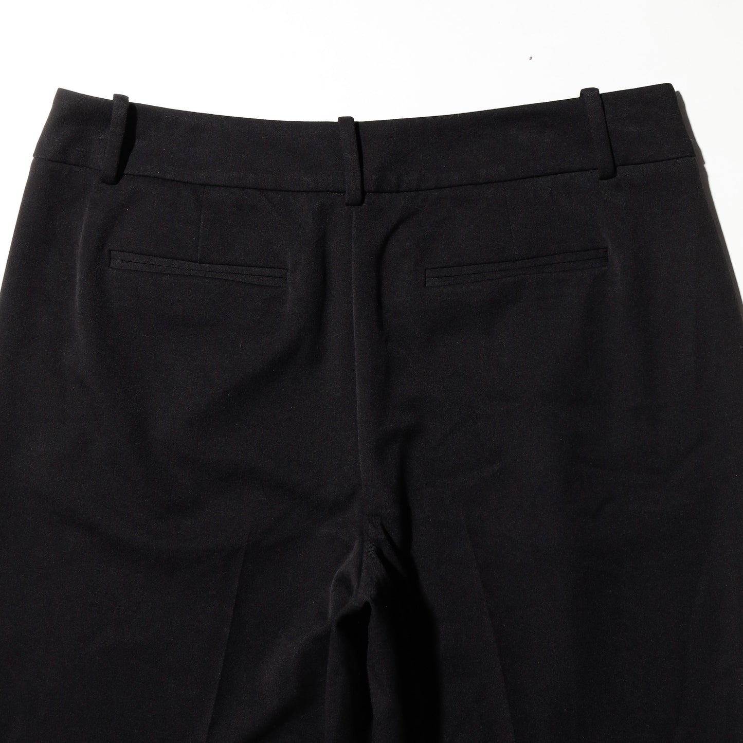 vintage low rise cropped wide slacks