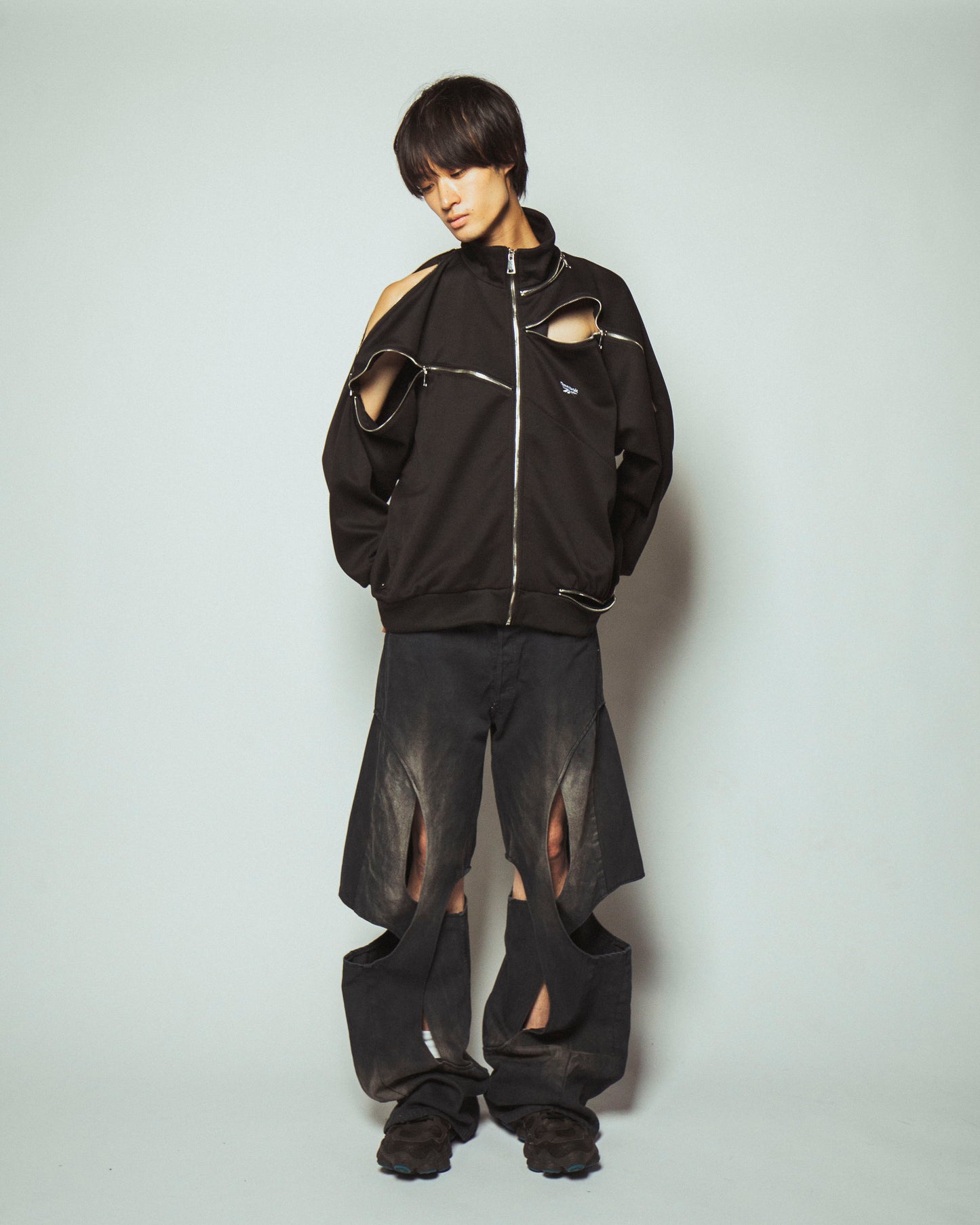 remake genome jeans, model-fade