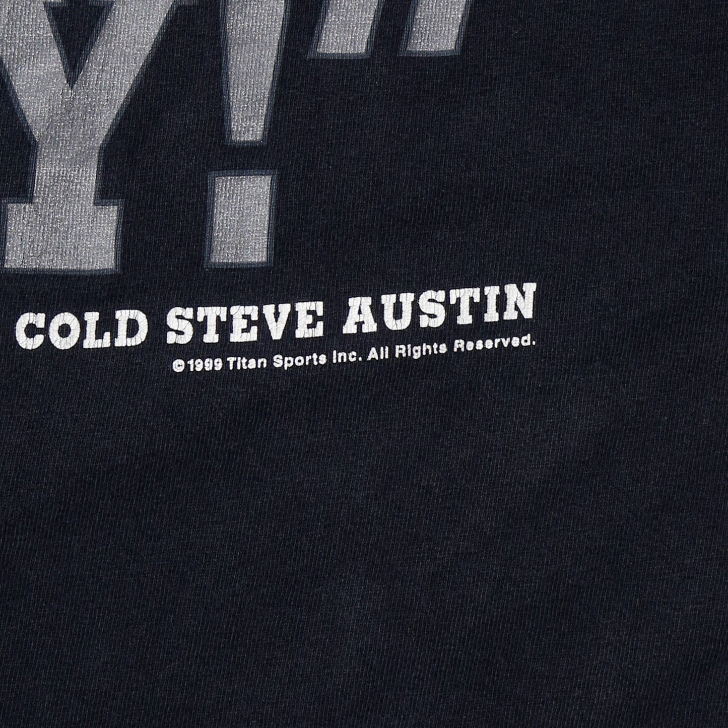 vintage 1999's WWF Steve Austin stone cold t-shirt