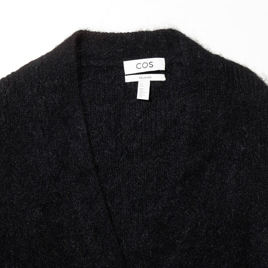 COS brushed mohair cardigan