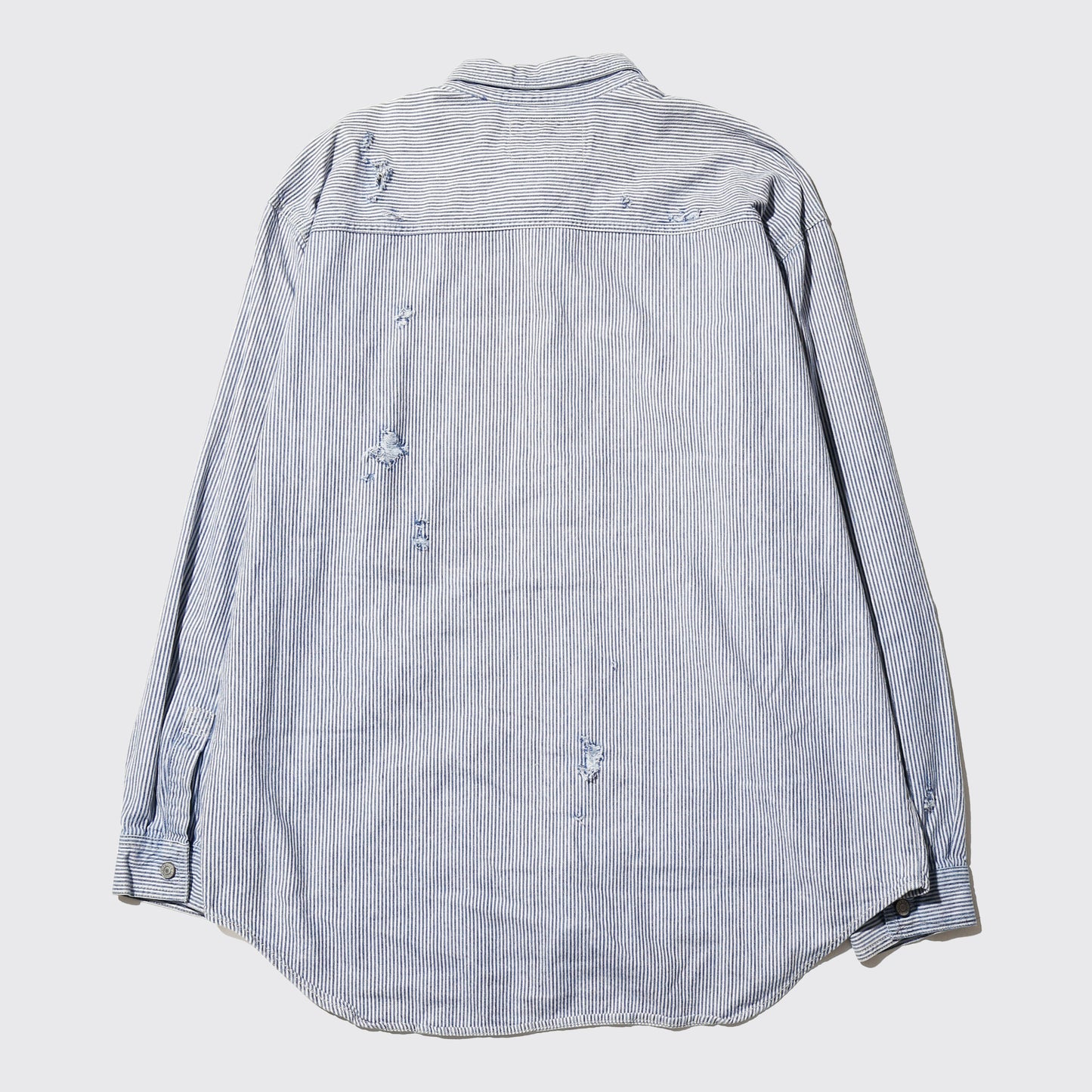 *one-off levi's eyelet broken hickory shirt,with copper badge