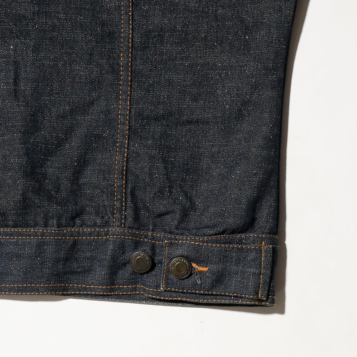 vintage cropped shinny trucker jacket