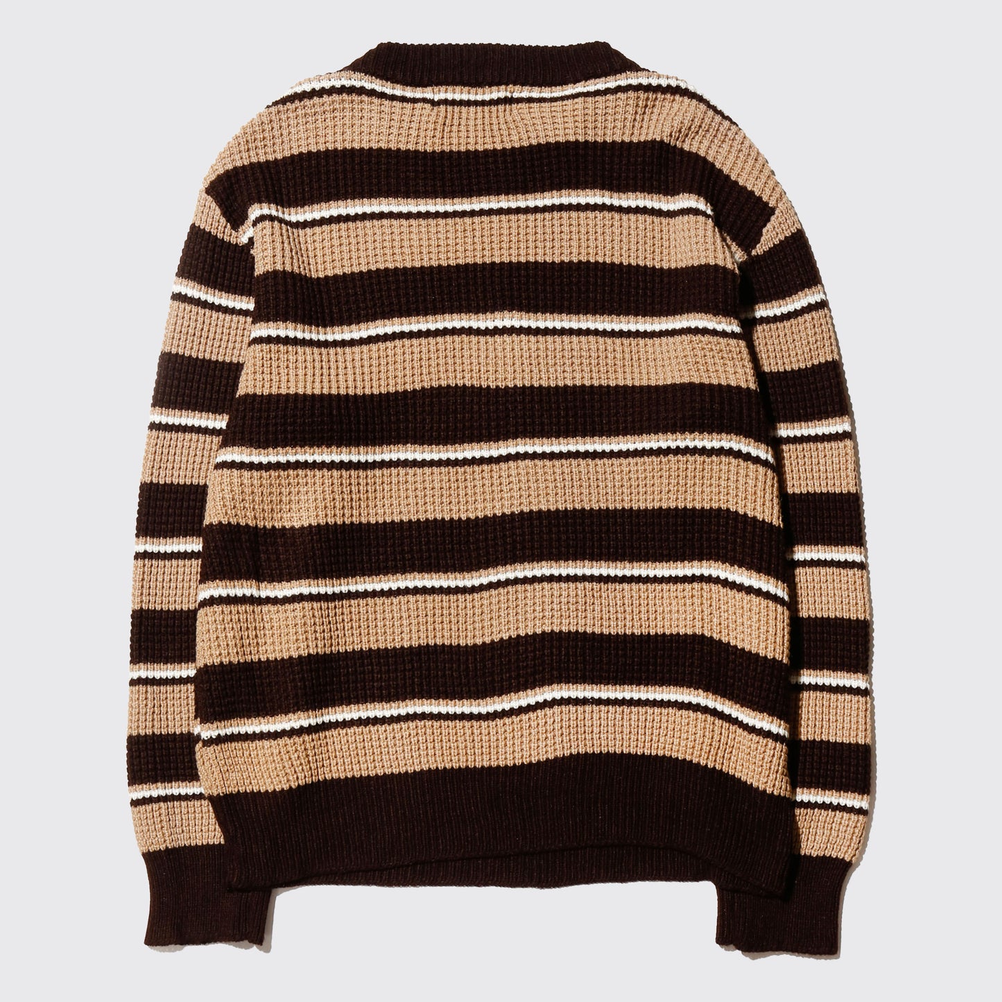 vintage waffle border sweater