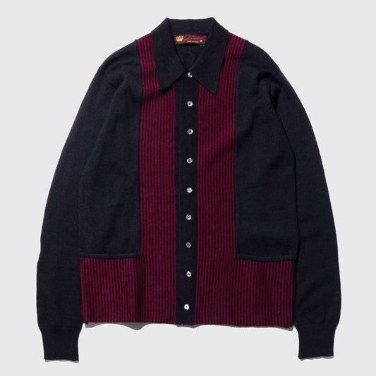 vintage stripe knit shirt