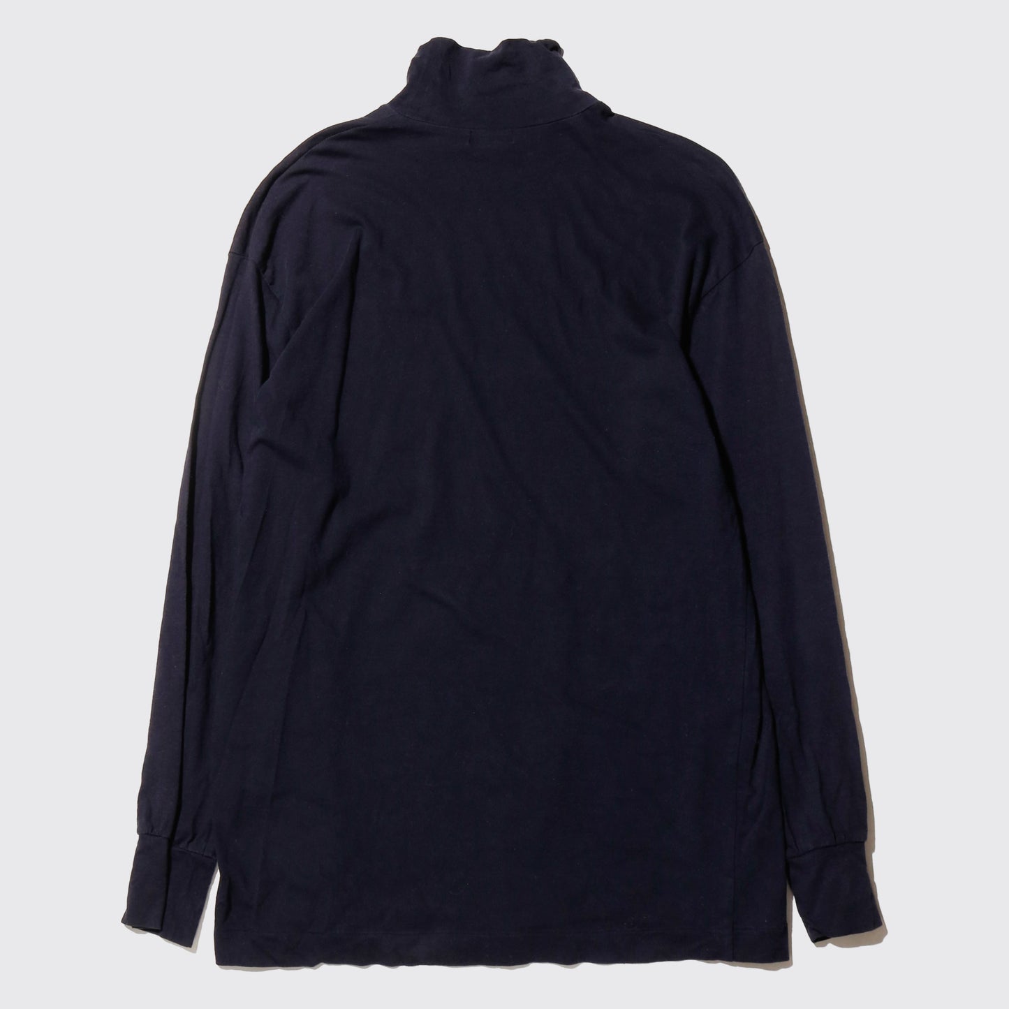 vintage 90's Comme des Garçons HOMME PLUS turtle neck l/s cut sew