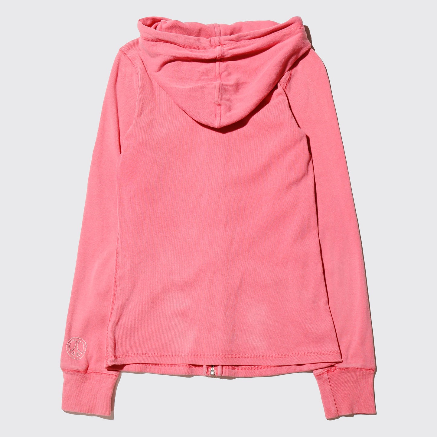 vintage peace pink hoodie