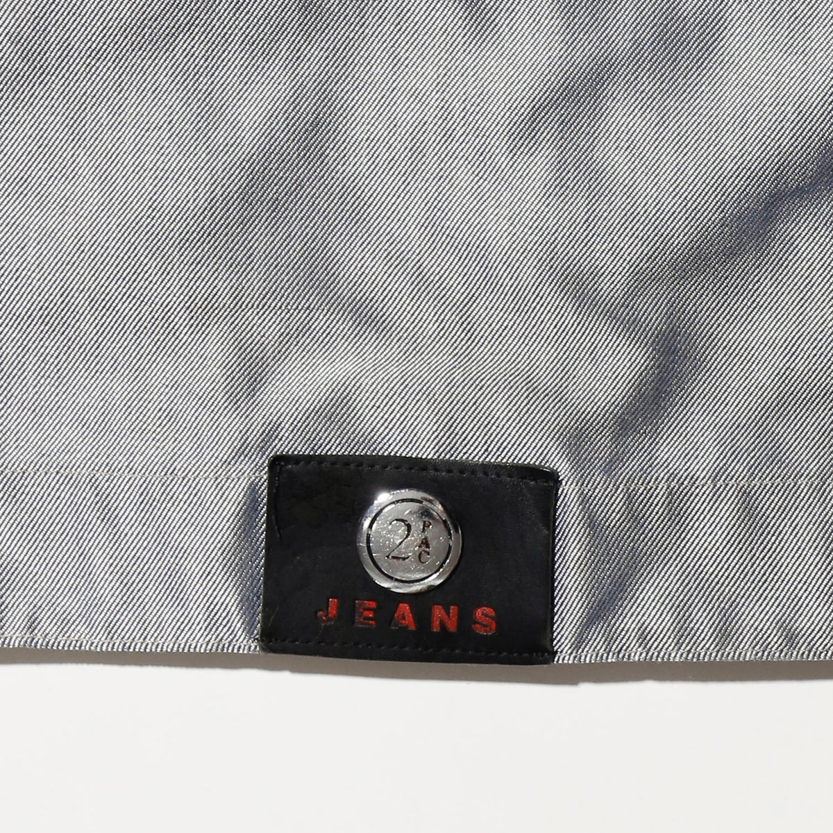 vintage 90's 2pac collection by j.c design metalic baggy trucker jacket