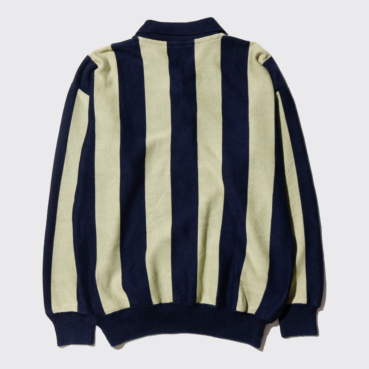 vintage euro marcello stripe polo sweater