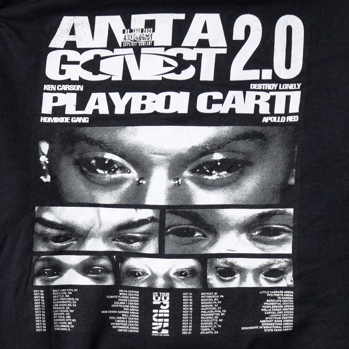 *bootleg 2025's playboi carti “antagonist 2.0" tour hoodie