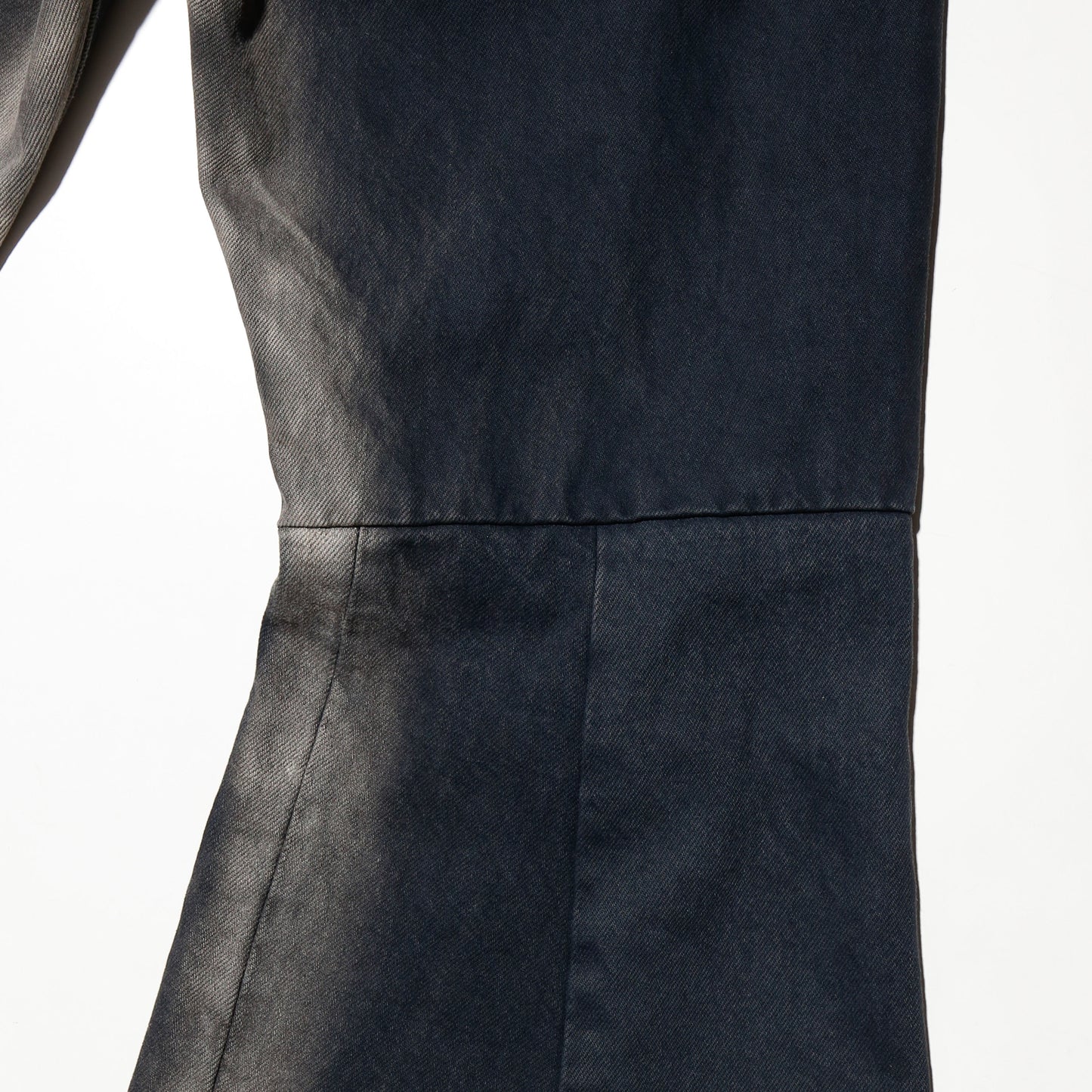 *one-off dia cut upside down jeans