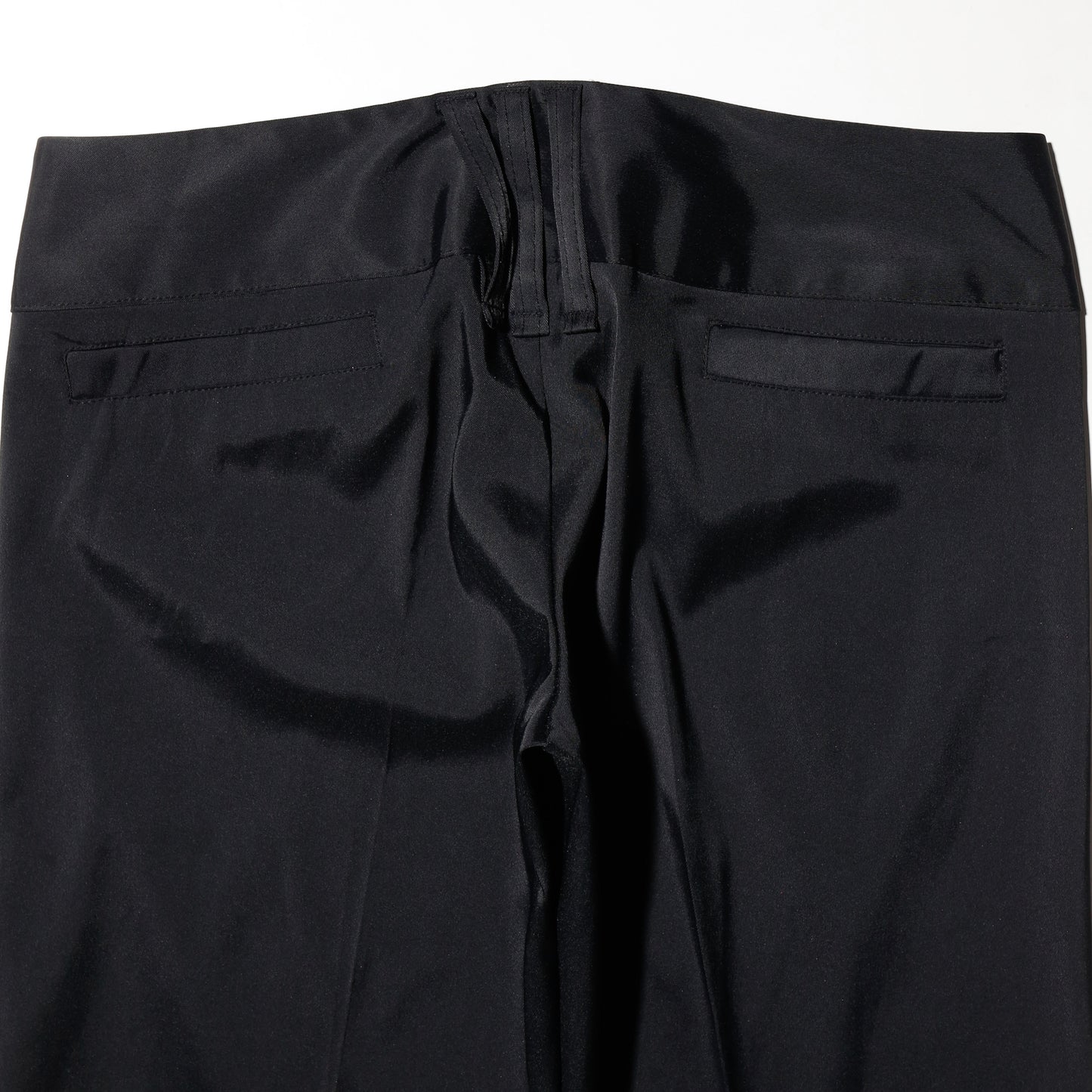 vintage low rise flare trousers