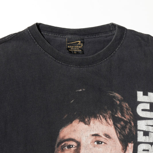 vintage 00's scarface tony montana "don't f*ck with me!" t-shirt