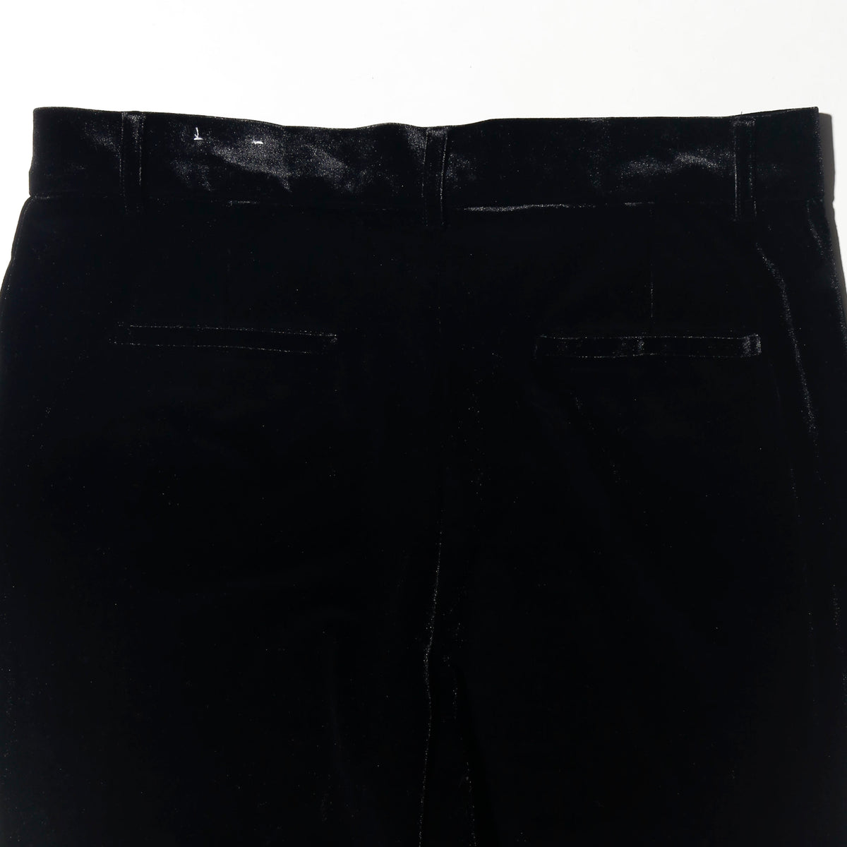 vintage velour flare slacks