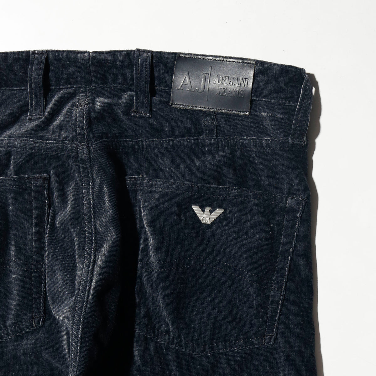 vintage 90-00's Armani Jeans velvet 5p trousers