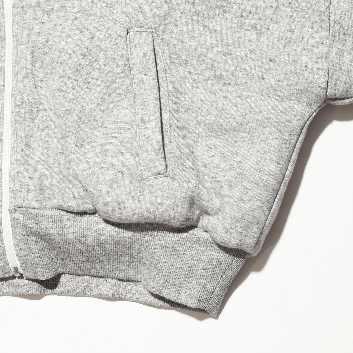 vintage cropped reversible padded hoodie