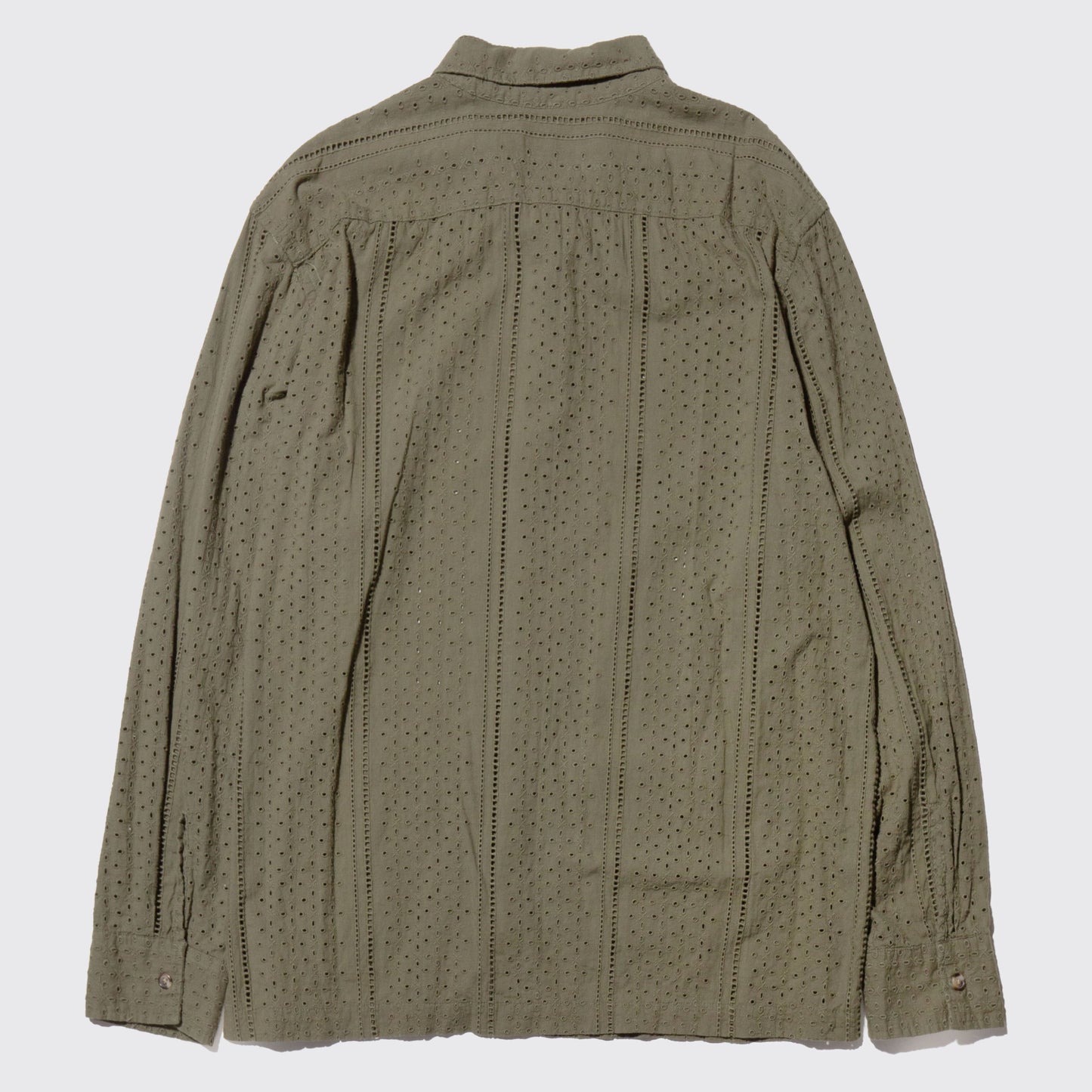 vintage eyelet cotton lace shirt