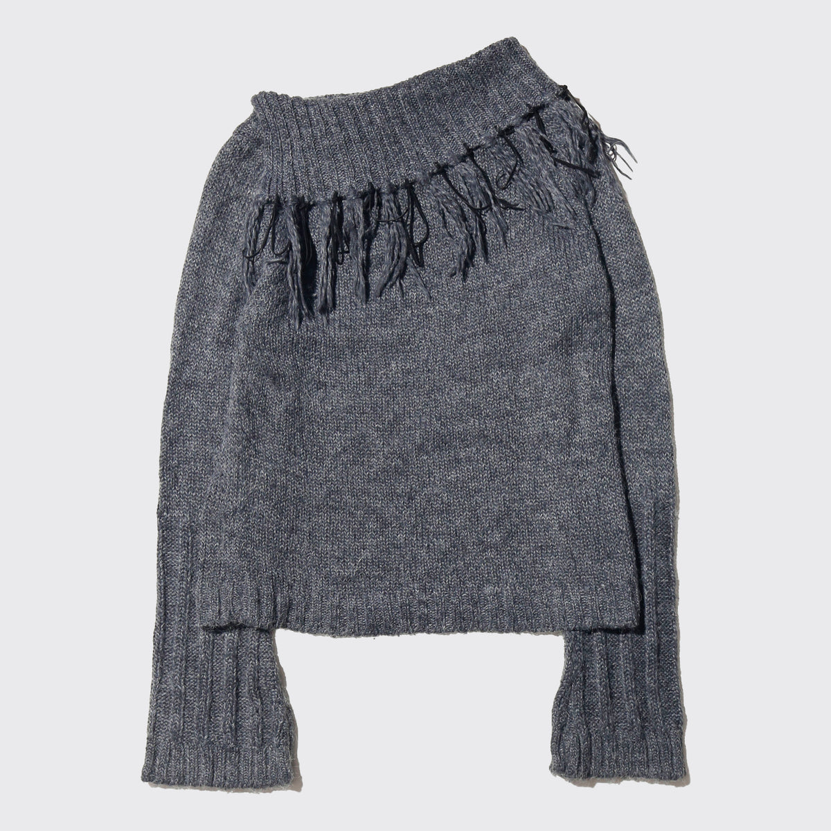 vintage tassel fringe sweater