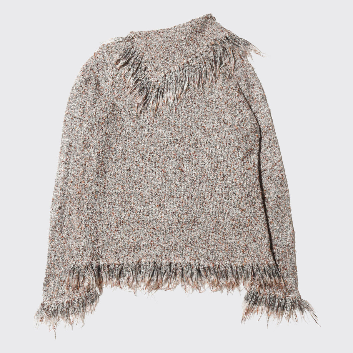 vintage tassel fringe sweater