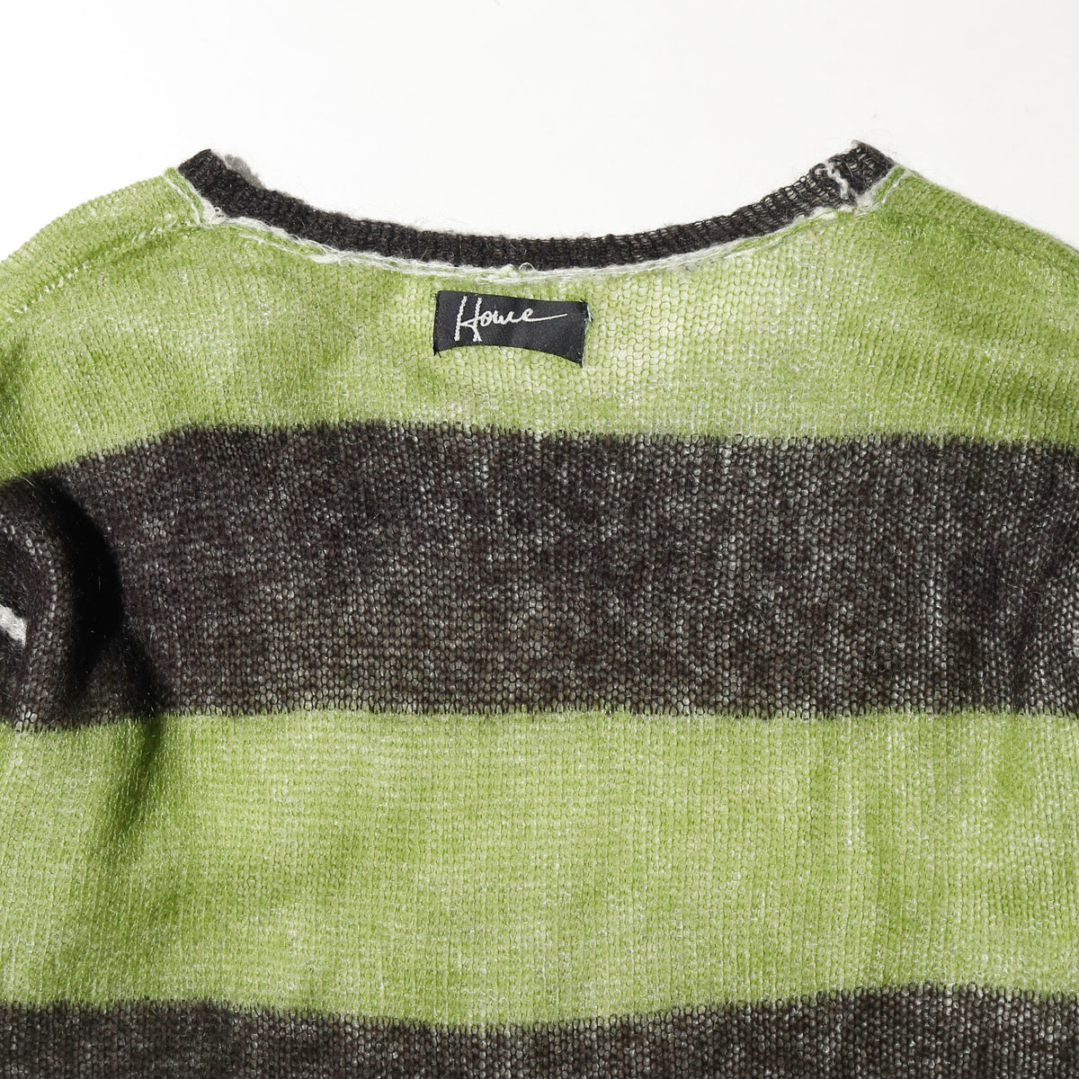 vintage border inside out sweater