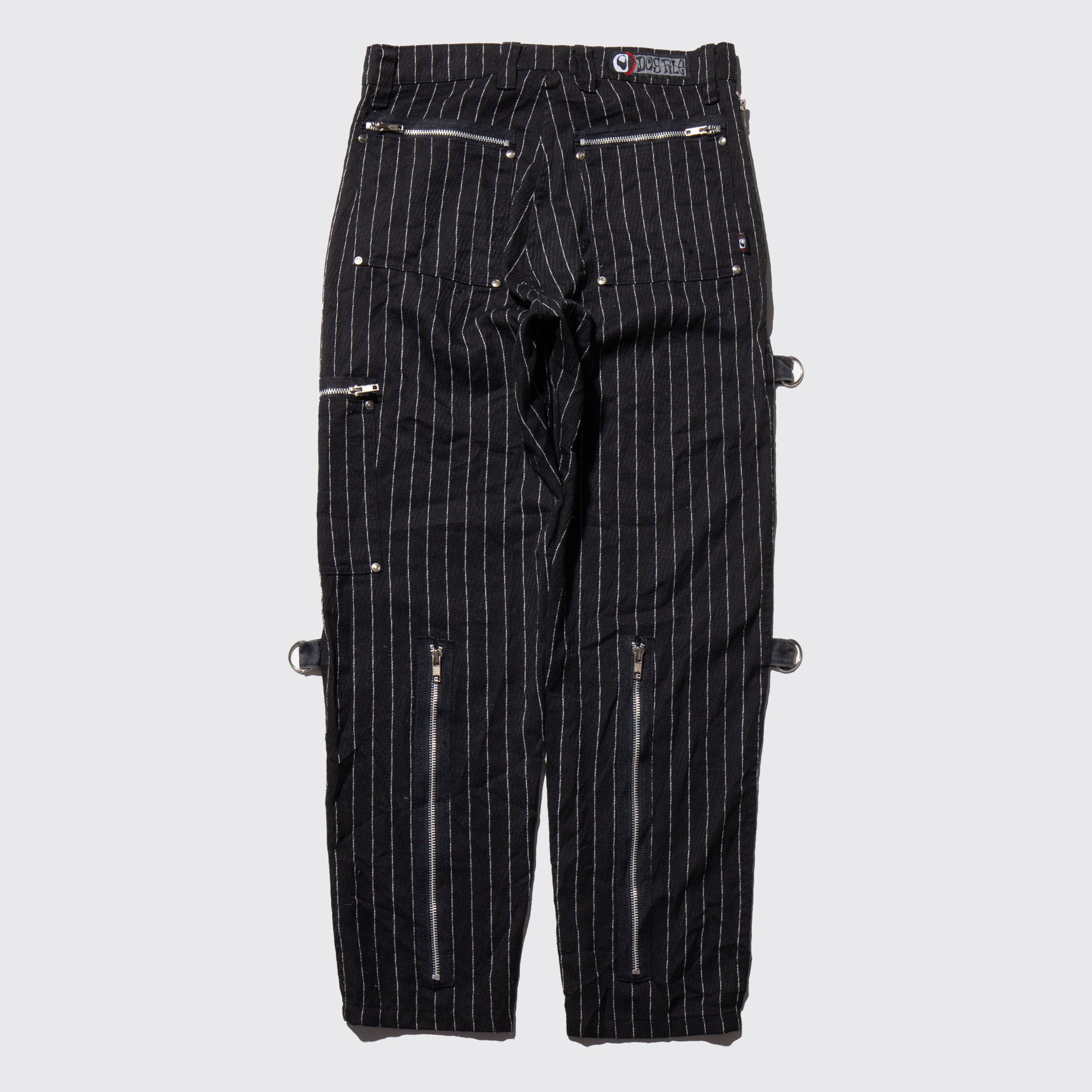 vintage dogpile stripe bondage pants – NOILL