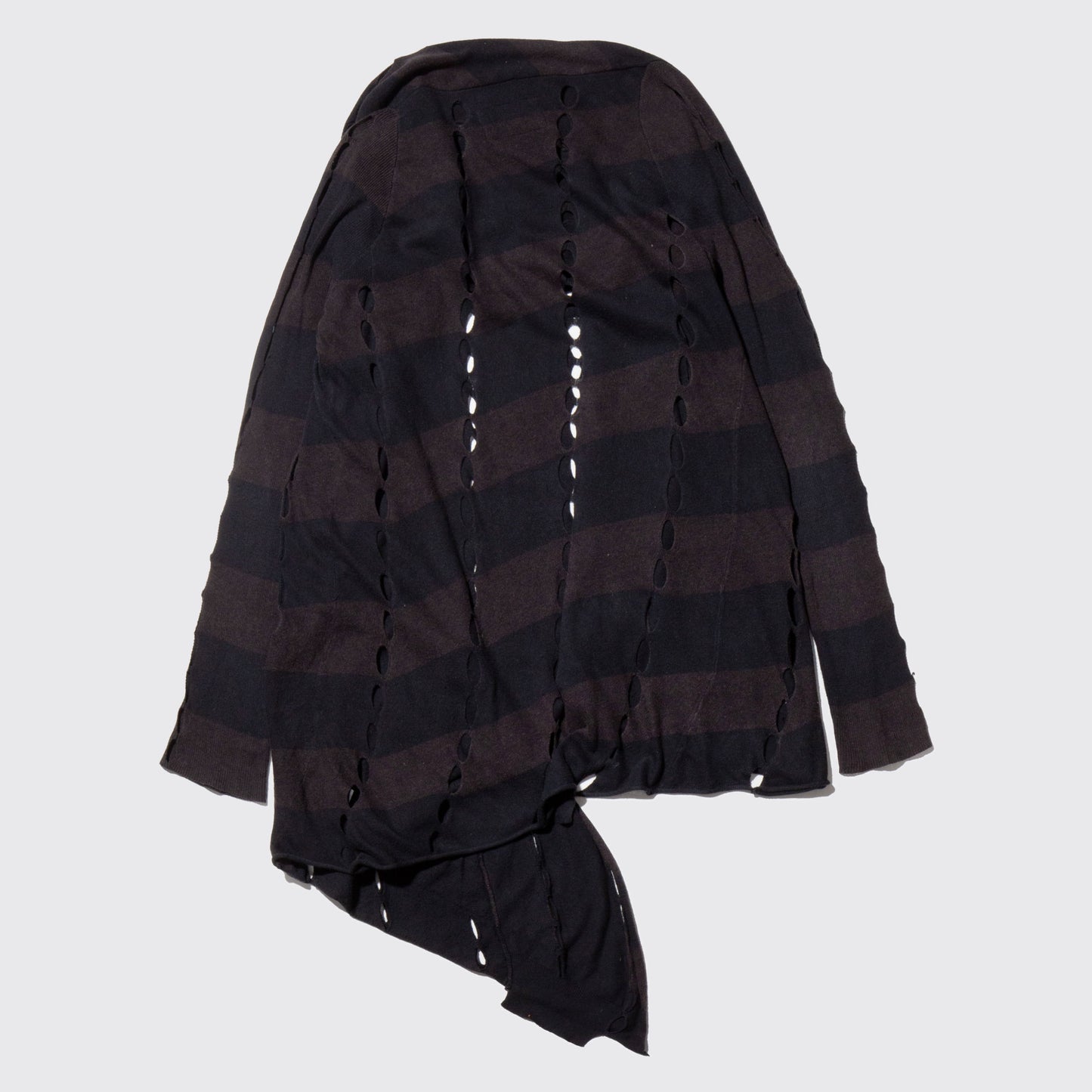 vintage allsaints border asymmetry cardigan