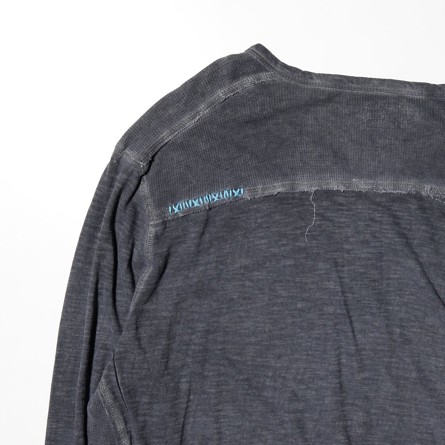 vintage broken henry neck cut sew