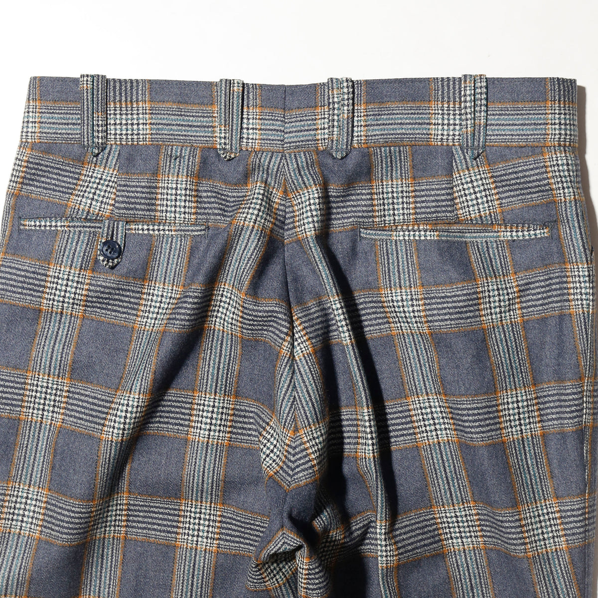 vintage 70's The Mancillas International check flare set up