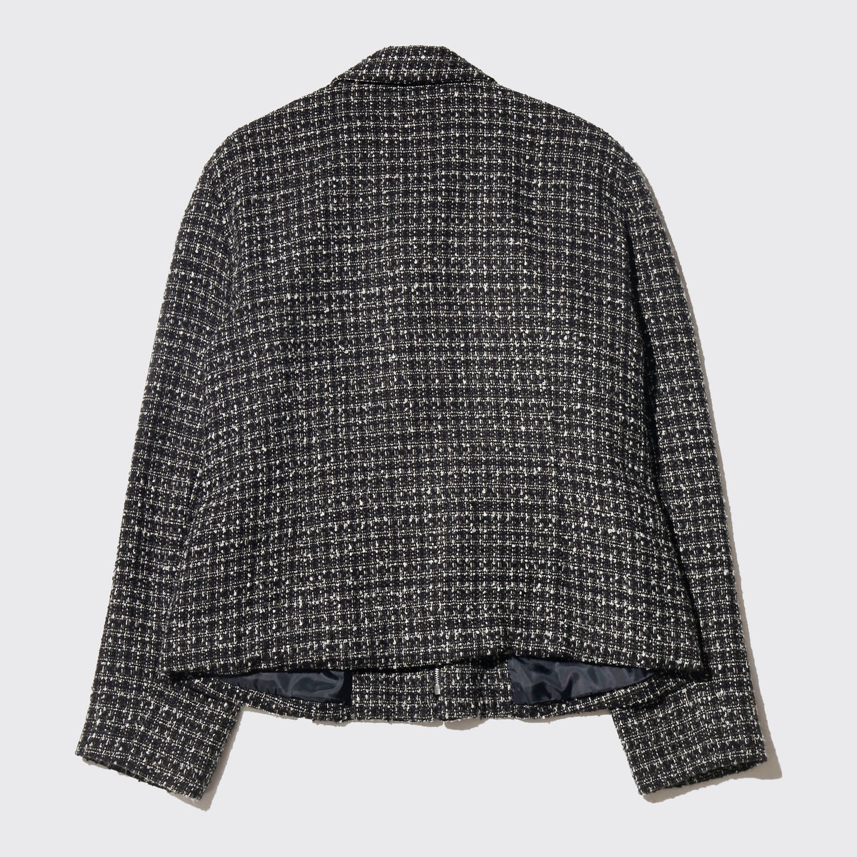 vintage tweed truker jacket