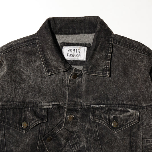 *one-off acid unbalance trucker jacket
