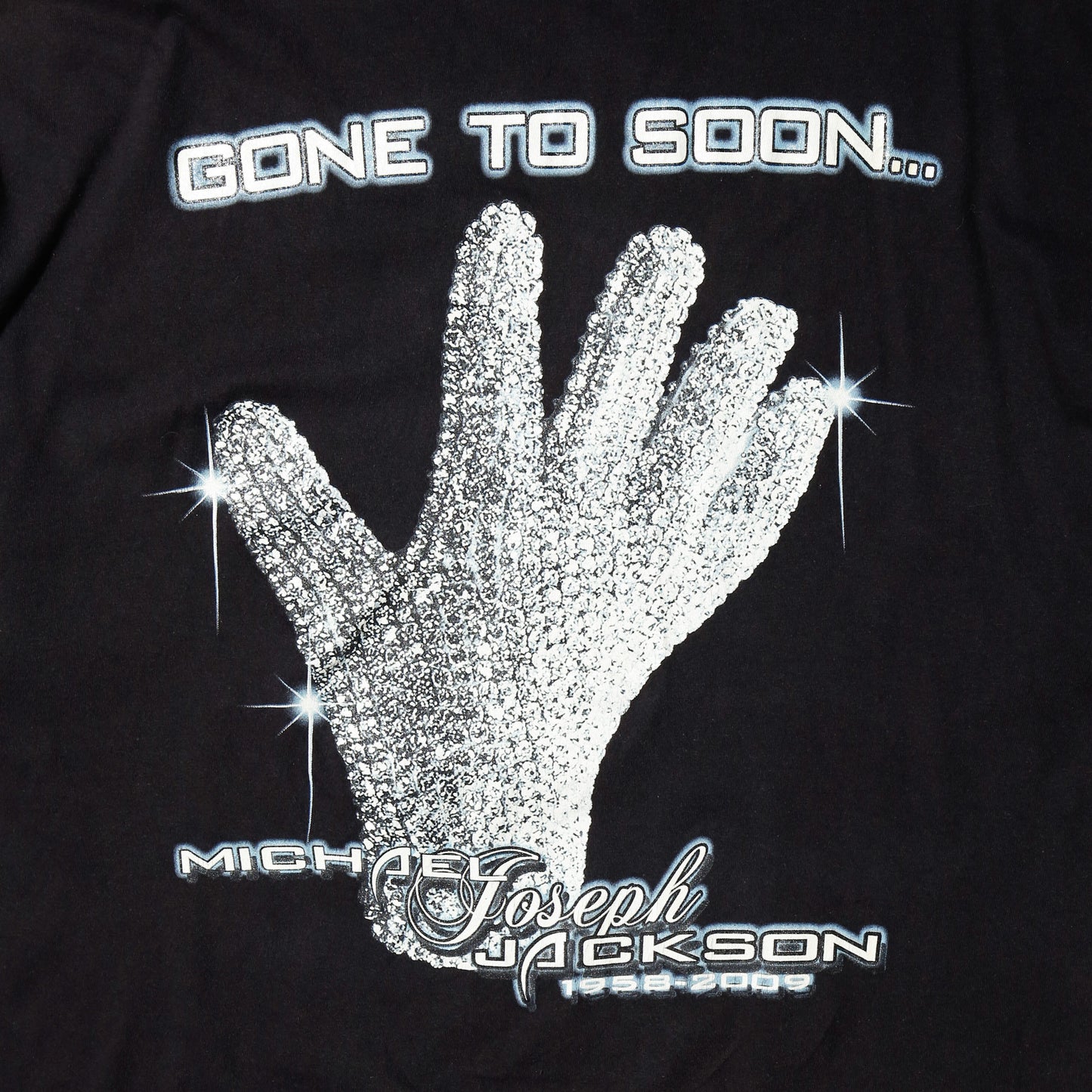 vintage Micheal Jackson "gone to soon..." rip t-shirt