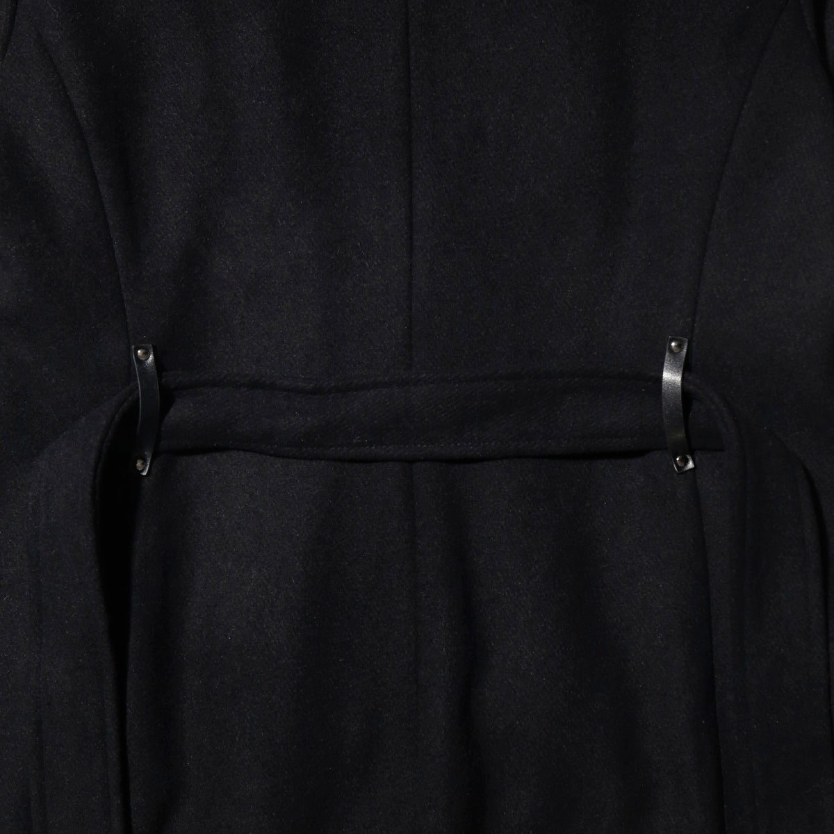 vintage donna karan wrap long wool coat