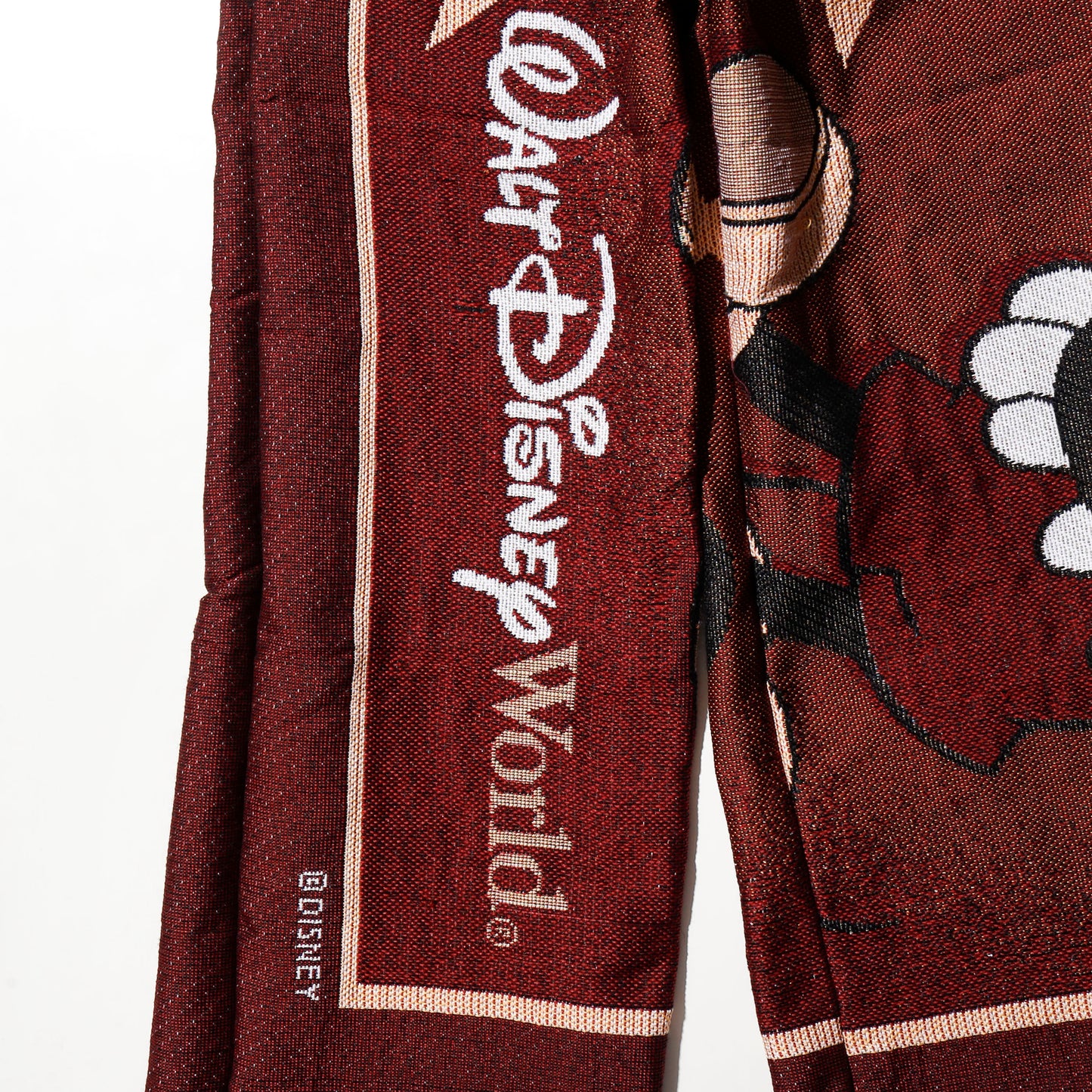 *one-off rug wide trousers