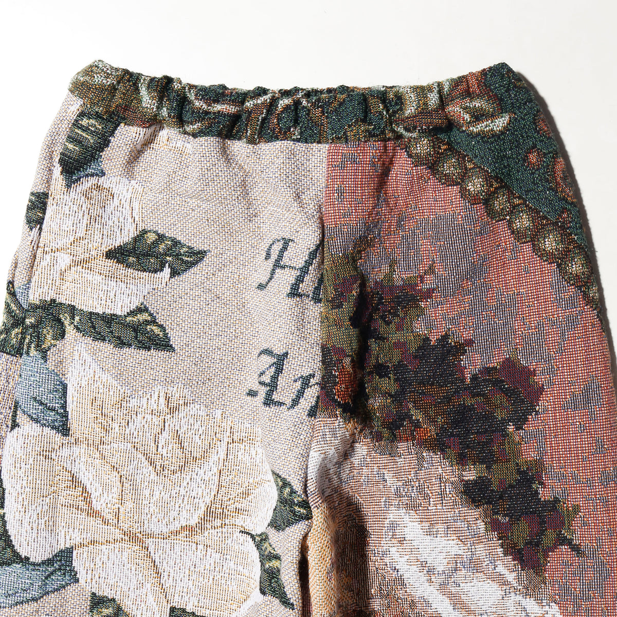 *one-off rug wide trousers