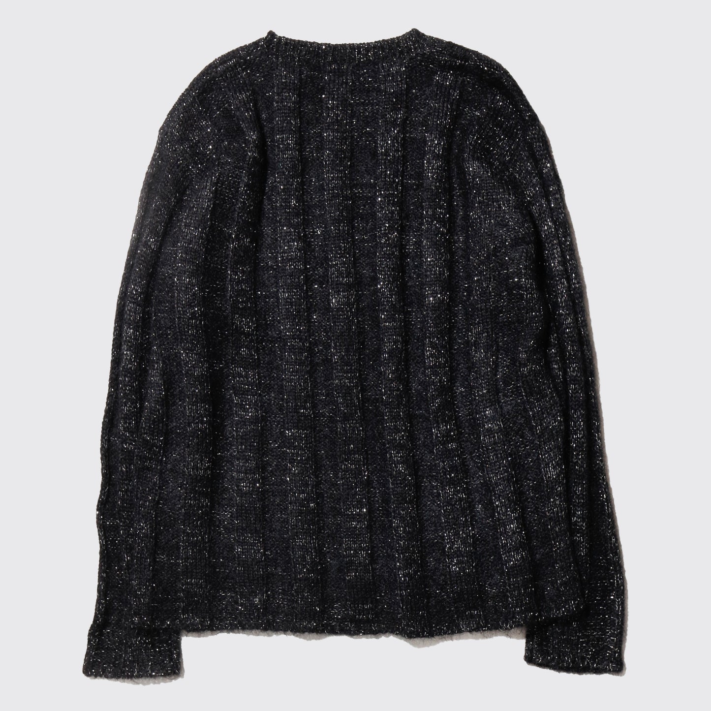 vintage lame textured mohair sweater