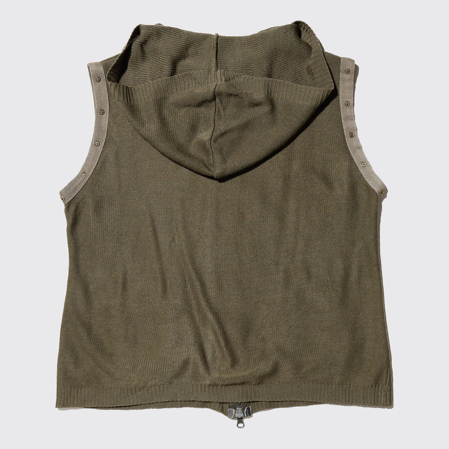 vintage aviator knit vest