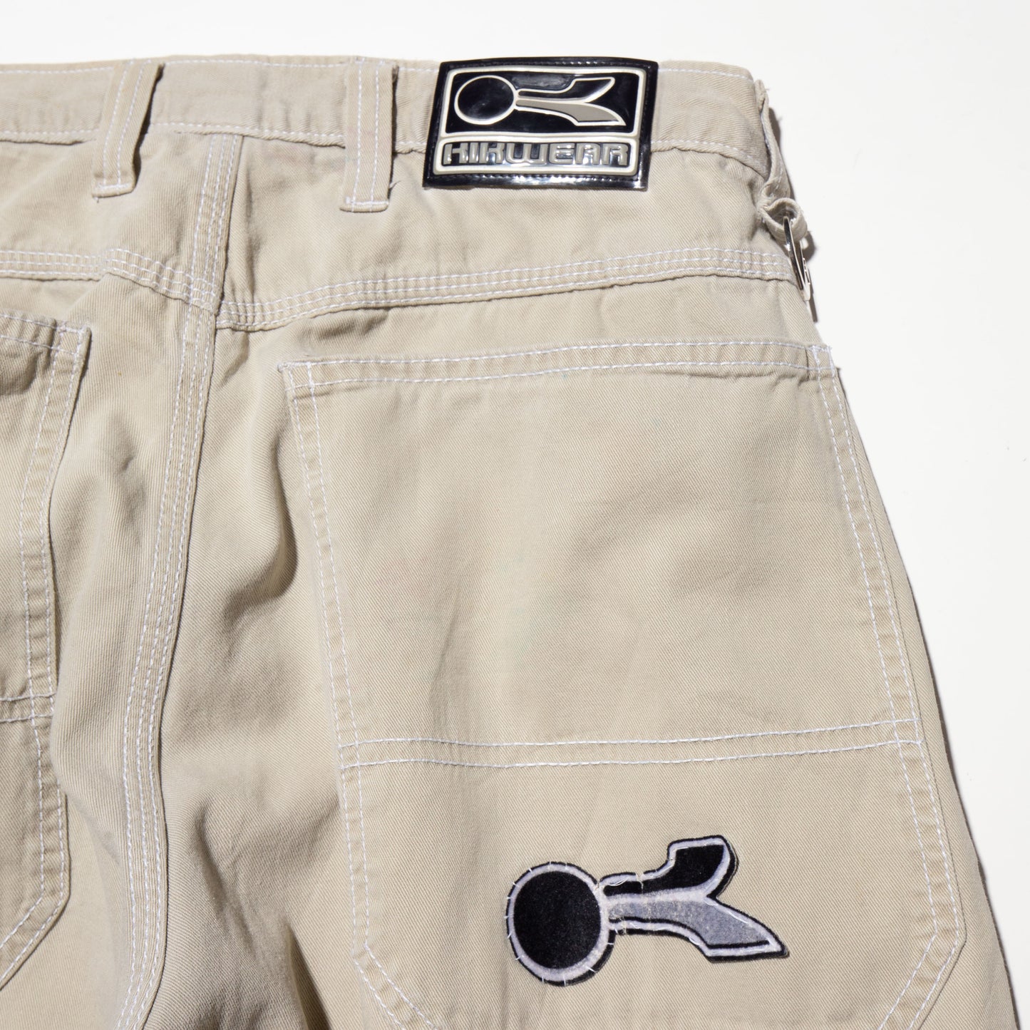 vintage kik wear rave baggy trousers